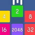プログラムのアイコン：2048 Drop Adventure  Merg…