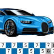 Car Color by Number  Pixel Car Coloring Book