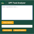 Programikonen: UPF Ingredient Analyser