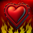 程序图标：Burn my Heart