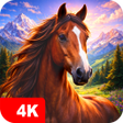 Programikonen: Horse Wallpapers 4K