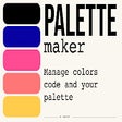 ไอคอนของโปรแกรม: Palette Maker - Manage yo…