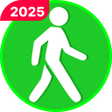 أيقونة البرنامج: Pedometer Step Counter Ca…