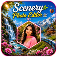 Icon of program: Scenery Photo Frames - Ed…