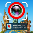 أيقونة البرنامج: GPS Camera with Time Stam…