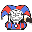 ไอคอนของโปรแกรม: Coloring Virtual Pomni AS…