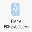 Icon of program: ChatGPT Markdown and PDF …