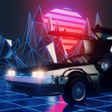 Programın simgesi: DeLorean Car Retro Live W…