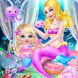 프로그램 아이콘: Mermaid Newborn Baby Care…