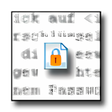 Symbol des Programms: Secure Notepad