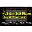 HLS & m3u8 Player: Live & Playback