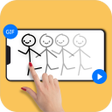 ไอคอนของโปรแกรม: Draw Animation Maker :Fli…