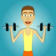 Muscle clicker: Gym game