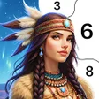 Tribal Art Coloring Book icon