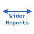 Programikonen: Wider Reports