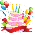 プログラムのアイコン：Happy Birthday Stickers
