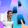 程序图标：Skibidi toilet piano Tile…