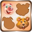 Match shadow for kids puzzle