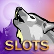 أيقونة البرنامج: Wolf Sky Moon Slot Machin…