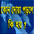 Icon of program: কোন দোয়া পড়লে কি হয়