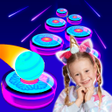 プログラムのアイコン：Nastya Dancing Tiles Hop