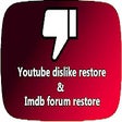 Ikon program: YouTube Dislike and IMDb …