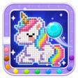 プログラムのアイコン：Gem Loop: Pixel Puzzle