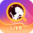Ikona programu: Live video call chat - P…