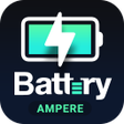 Ikon program: Ampere Meter : Battery Ch…