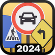 プログラムのアイコン：learn driving signs