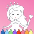 程序图标：Princess Coloring Kid Tod…