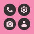 Icon of program: Flamingo Android 12 Dark …