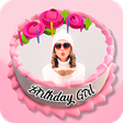 プログラムのアイコン：Name photo on birthday ca…