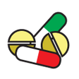 プログラムのアイコン：Medicine stickers