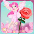 程序图标：Puzzles for girls: flower…