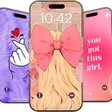 Girly Wallpaper Aesthetic icon