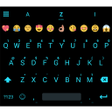 Ícone do programa: Emoji Keyboard Flat Black…