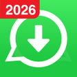 أيقونة البرنامج: Status Save - Download St…