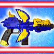 DX Dino Blade Fury Blaster Gun