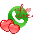 プログラムのアイコン：stickers de amor para wha…