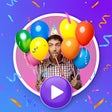 Icon of program: Birthday video maker with…