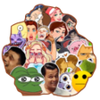 プログラムのアイコン：WASticker - All stickers