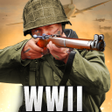 أيقونة البرنامج: World War WW2 Shooter : F…
