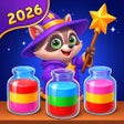 Ikona programu: 3D Colorful Sort Magic Wa…