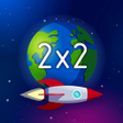 プログラムのアイコン：Space Math - Times tables…