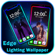 Ikon program: Edge Lighting Wallpaper-B…