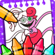 Icon of program: Mommy coloring Long Legs …