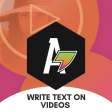 Add Text to Video Write on Videos