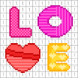 程序图标：Valentines Love Color By …