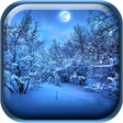 ไอคอนของโปรแกรม: Winter Night Live Wallpap…